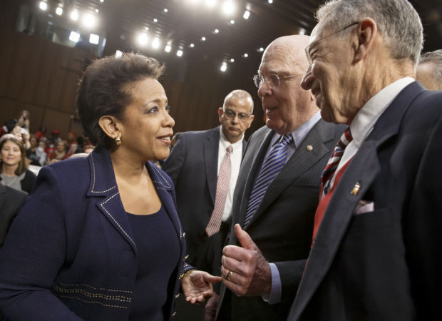 Loretta Lynch, Chuck Grassley, Patrick Leahy